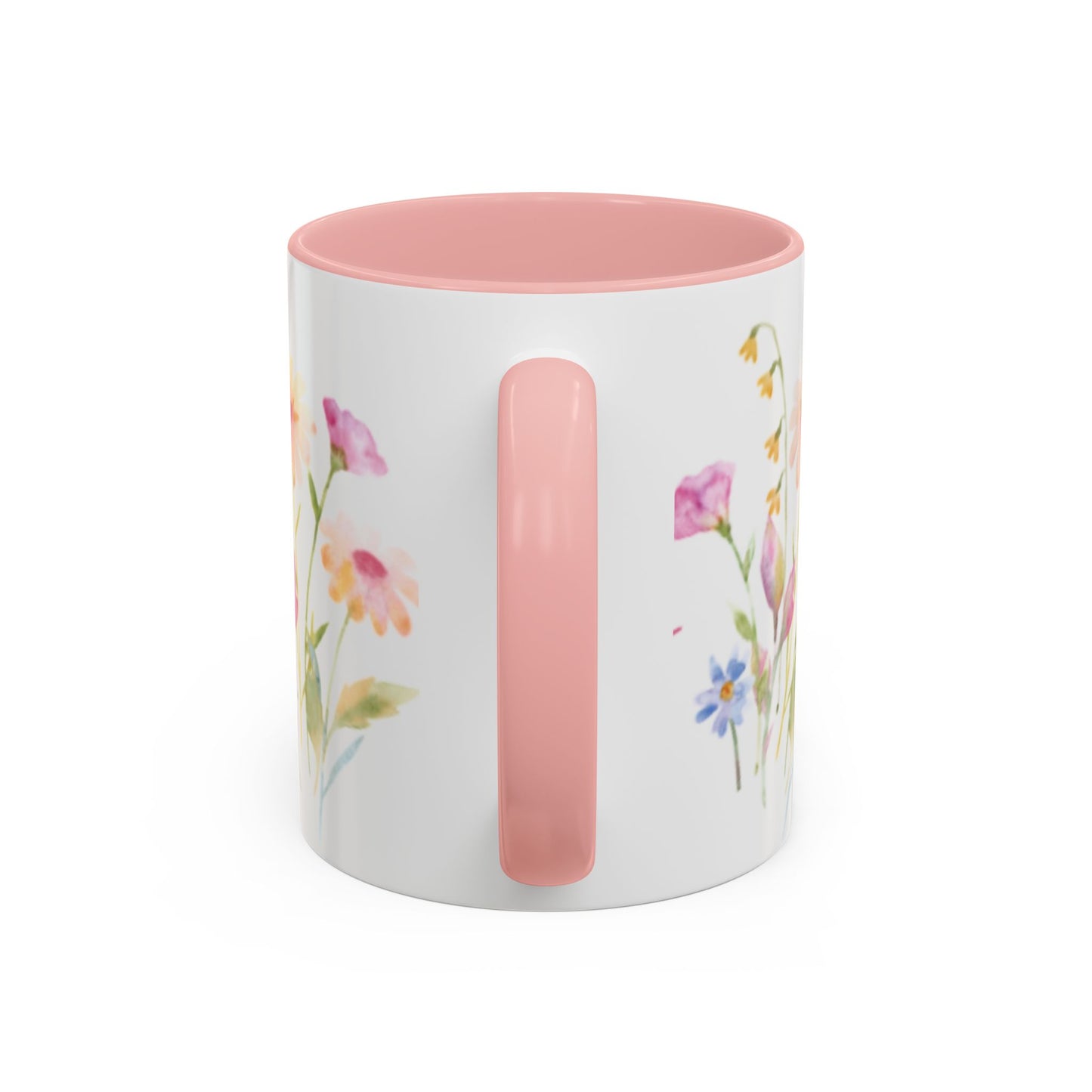 Valentine Floral Coffee Mug — "You Are My Valentine" Accent Mug