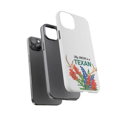 Texas MOM Phone Case - Tough & Stylish Floral Design