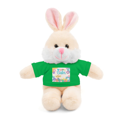 Happy Easter Stuffed Animal with T-Shirt
