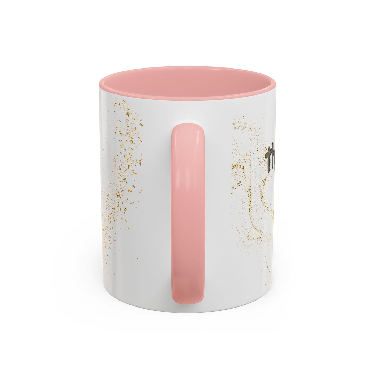 Thanks Dad Accent Coffee Mug — 'Thanks Dad' Father's Day Gift