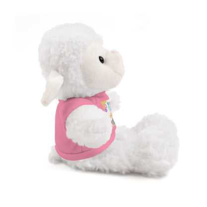Happy Easter Stuffed Animal with T-Shirt