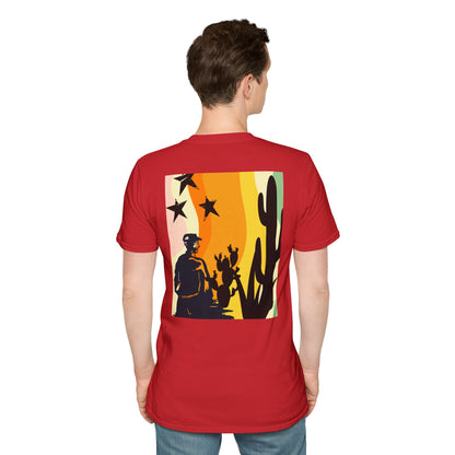 Best Dad Vintage Sunset Jeep T-Shirt