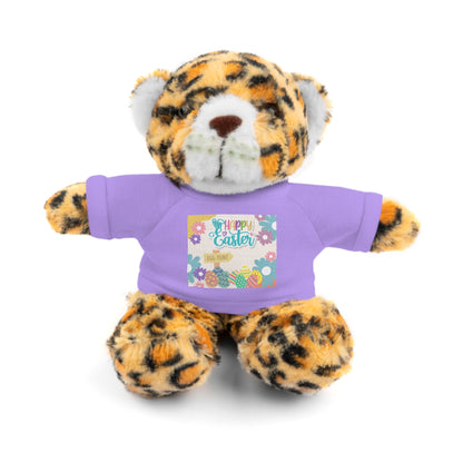 Happy Easter Stuffed Animal with T-Shirt