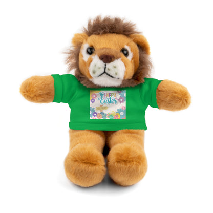 Happy Easter Stuffed Animal with T-Shirt