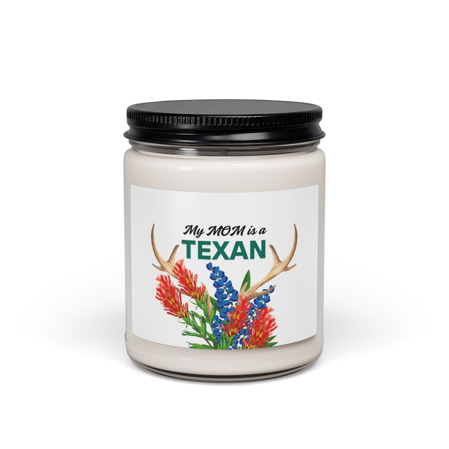 Texas MOM Scented Soy Candle - 9oz - Perfect Gift for Mother's Day and Texas Pride