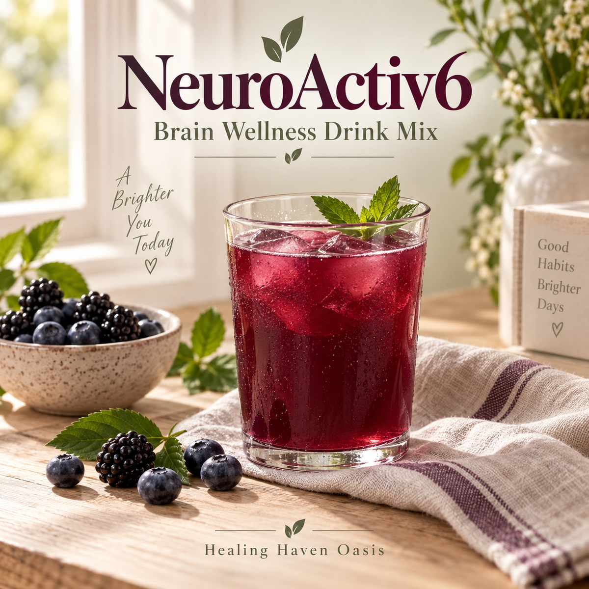 NeuroActiv6 Brain Wellness Drink Mix