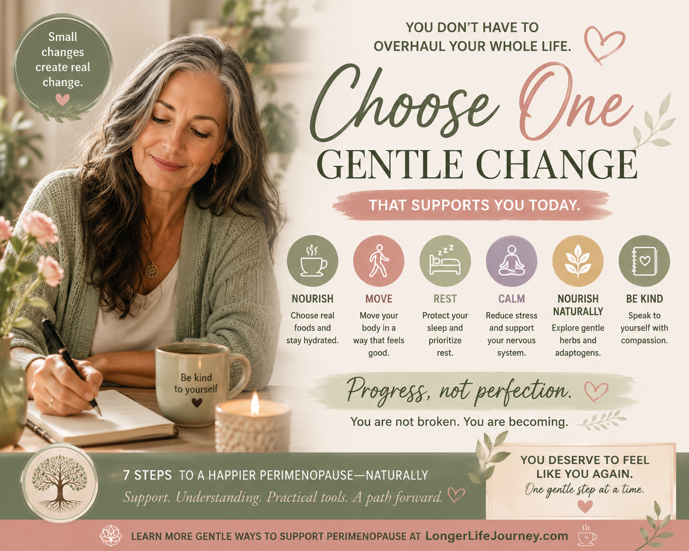 7 Steps to a Happier Perimenopause—Naturally