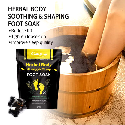 5Pcs Fat Burning Foot Bath Salt Soak Fast Slimming Ginger Soak Detox Detox Foot Loss Body Health Weight Care Stress Relax
