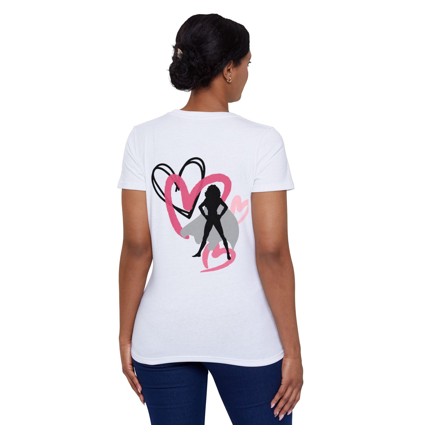 My Mom My Hero My Heart Organic T-Shirt - Celebrate Love and Strength