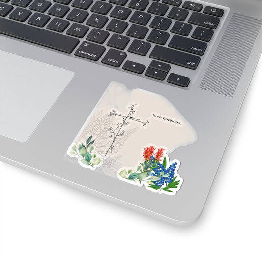 Love Happens- Sticker