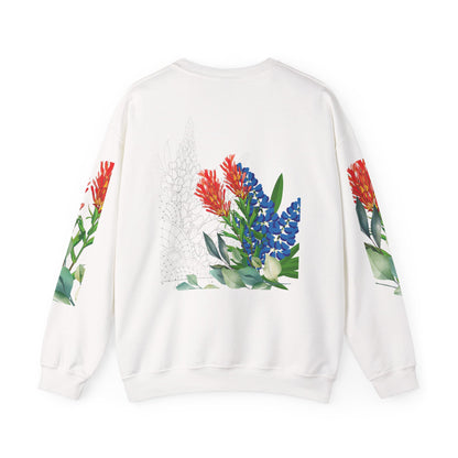Texas MOM Floral Crewneck Sweatshirt | Gift for Mother's Day or Texas Lovers