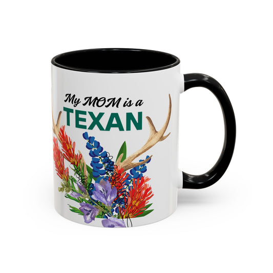 Texas MOM Coffee Mug - 11oz & 15oz Accent Cups