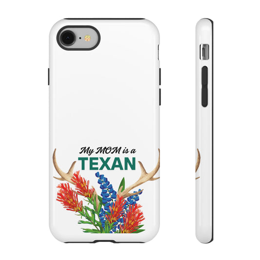 Texas MOM Phone Case - Tough & Stylish Floral Design